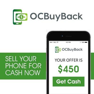 We buy iPhones for the highest prices around. Sell your phone for cash at ocbuyback.com