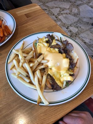 Philly cheesesteak