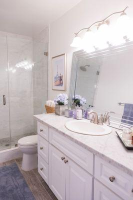 Pasadena town home bathroom remodel