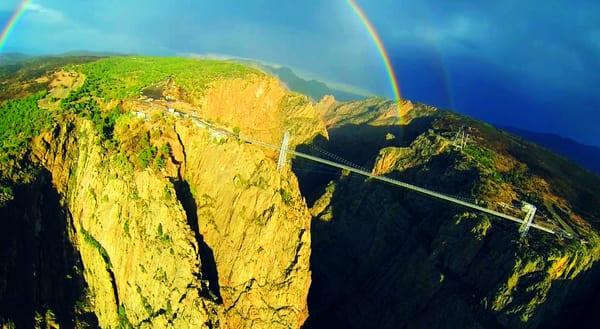 Rainbow over the Royal Gorge