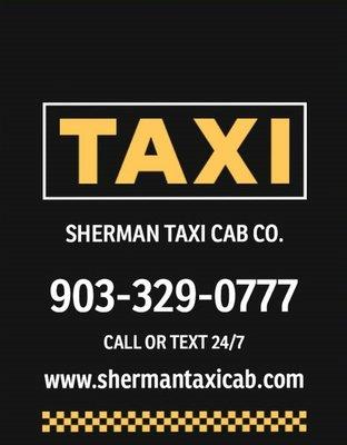 Reliable & Professional Taxi Cab Service. 24 Hours a day