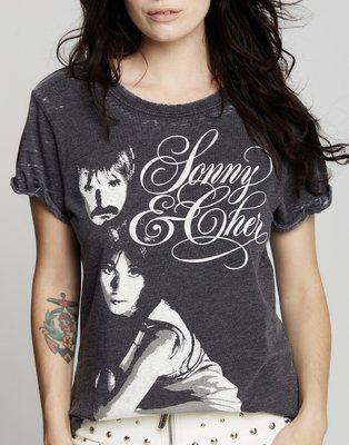 Sonny & Cher Graphic Tee
Available in sizes: XS - LARGE 
Price: $48.99