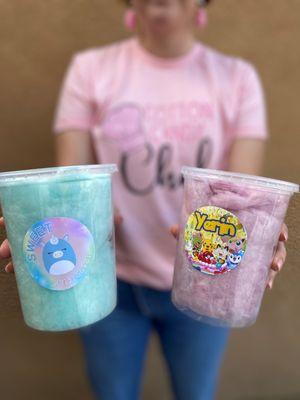 Customized cotton candy favors