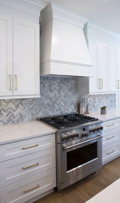 Custom range hood