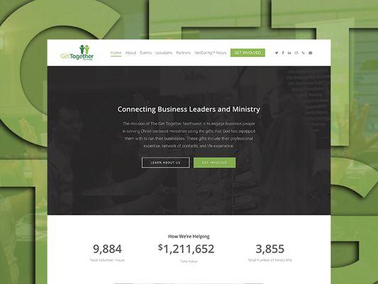 Get Together Northwest Website Design