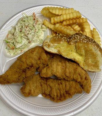 Large Chicken Finger plate