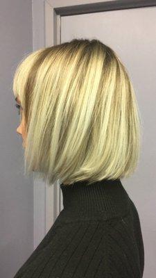 platinum balayage by Jourdan