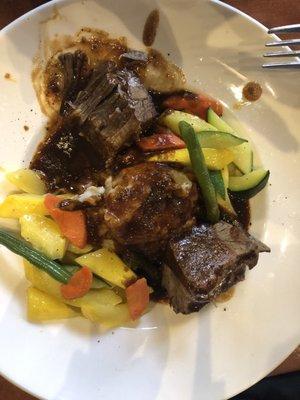 Amazing pot roast dinner