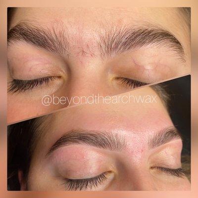 9/17/22 brow wax service