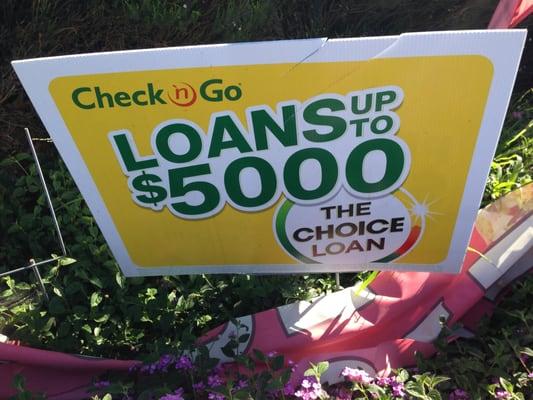 Check n' Go Loans Up To $5000!