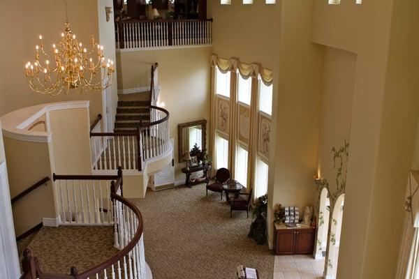 Foyer of Hawker Funeral Home