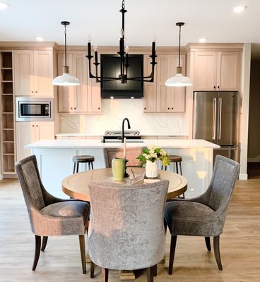 Kitchen cabinetry and countertops at Cabinet Lab, Mankato, MN