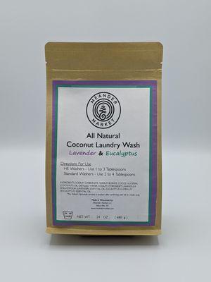 All Natural Coconut Laundry Wash - Lavender & Eucalyptus