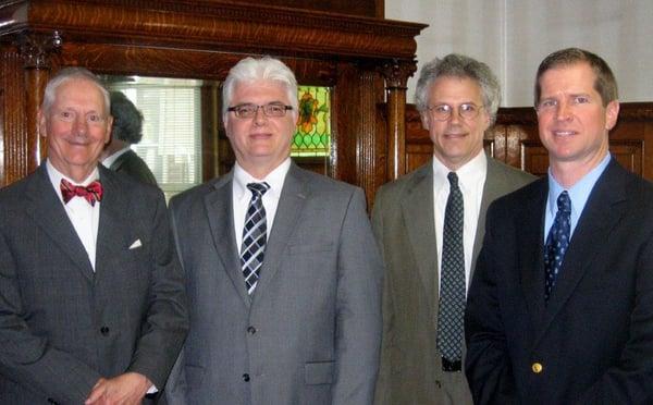 L to R: Kim Bingham, John Zaccaro, Joe Cipparone & Jack Reardon