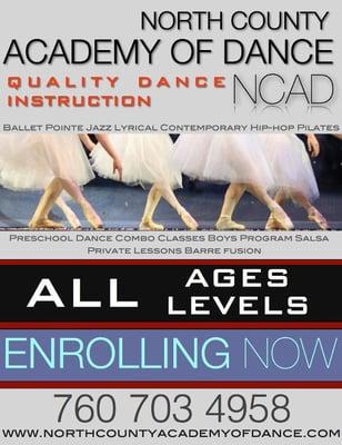 NCAD! Quality Dance Instruction in North County!!