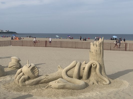 Hampton Beach Sand Sculpting Competition