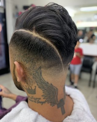 Mid fade