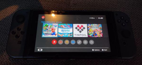 Modded Nintendo switch