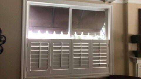 Cafe style shutters