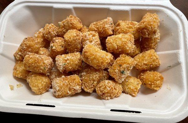 Parmesan garlic tater tots