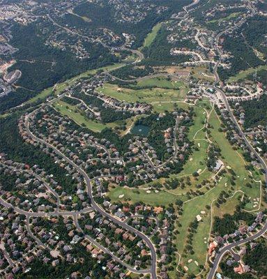 Great Hills Country Club Aerial