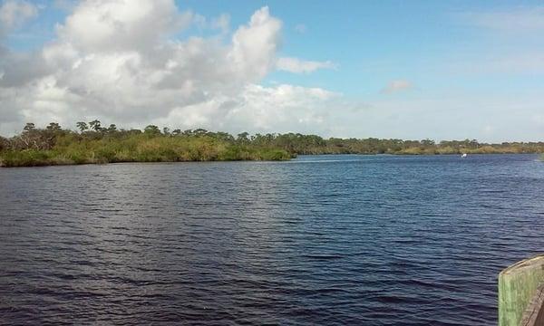 View from T-dock (East)