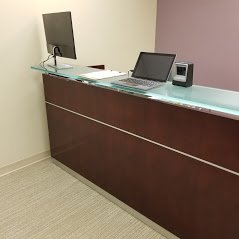 The front desk