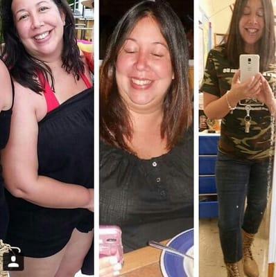 Zuni with 70 lbs lost in 7 months at Devil Dog Fitness