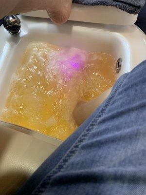 I WENT BACK this time for a pedicure LOVED IT