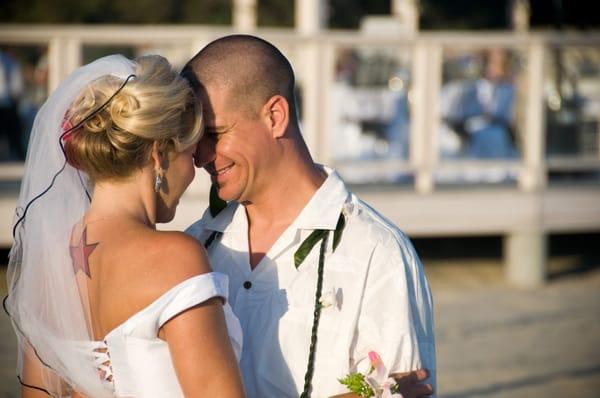 Bridal hair.