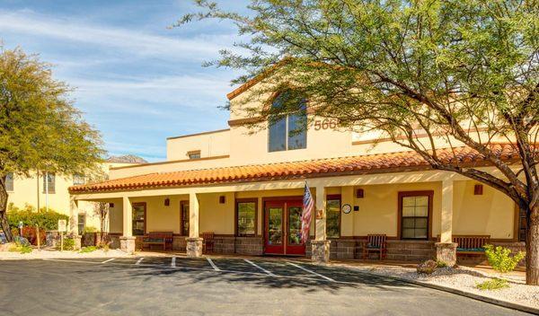 Tucson Place at Ventana Canyon| Assisted Living & Memory Care | Tucson, AZ | Front entrance