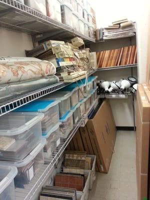 Interior Design Classroom Supply Closet After