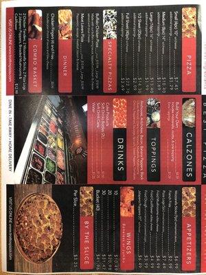 Full menu