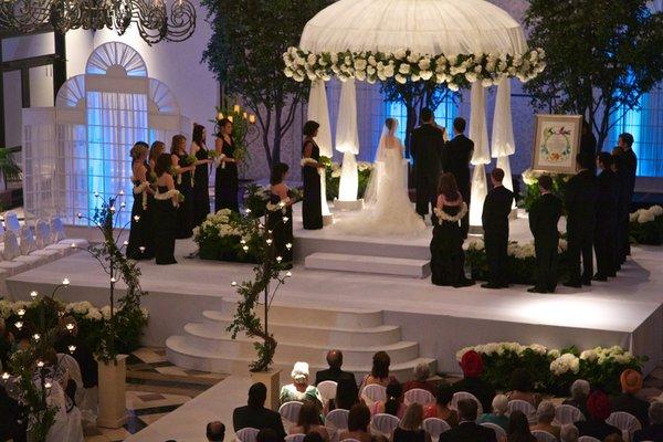 Wedding ceremony decor