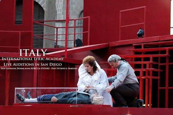 Viterbo Italy 2009 with tenor Gianluca Pasolini in Don Giovanni