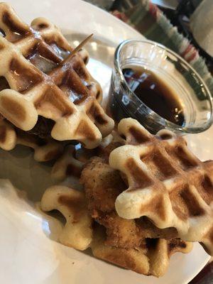 Chicken & Liege Waffles!