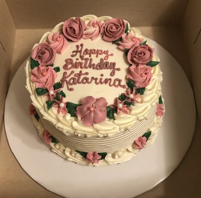 Katarina's 28th Birthday Cake