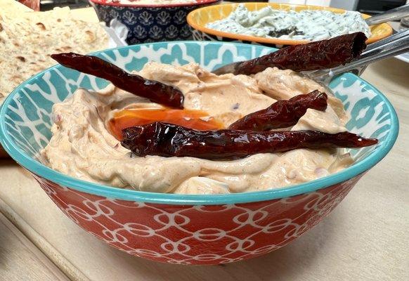 Spicy hummus