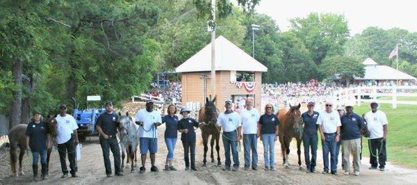 Alpha Omega Veterans Services with Southern Reins Center for Equine Therapy at the 2017 Germantown Charity Horse Show