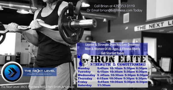 Get Stronger with our Group Training Sessions