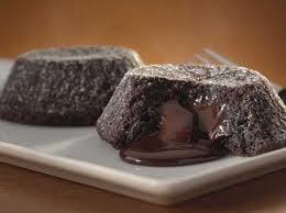 Oven baked chocolate cakes, crunchy on the outside with molten chocolate fudge on the inside. Enjoy an order of two.