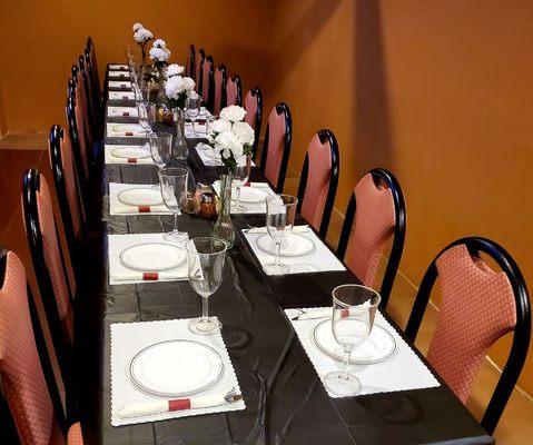 Banquet Room Available