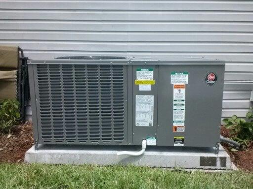 13 SEER Rheem Package Install