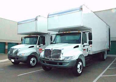 our local trucks clean and ready to go to work in Your House