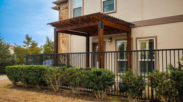 10x10 Full Cedar Pergola