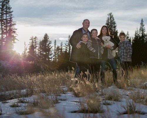 Family Portrait in Mammoth Lakes