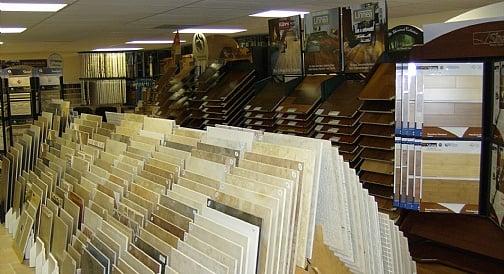 We have the ceramic or porcelain tile you need; as well as a staggering hardwood selection.