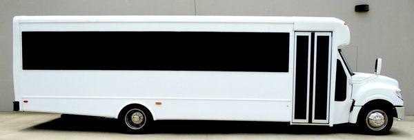 austin exterior 25 passenger party bus rental services