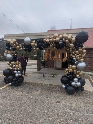 Organic balloon arc