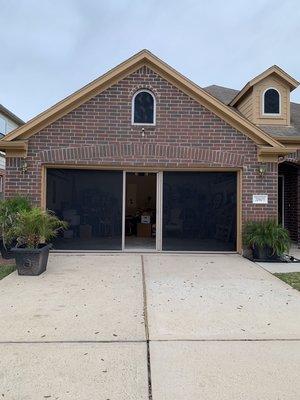 We do Lifestyle retractable garage door screens also